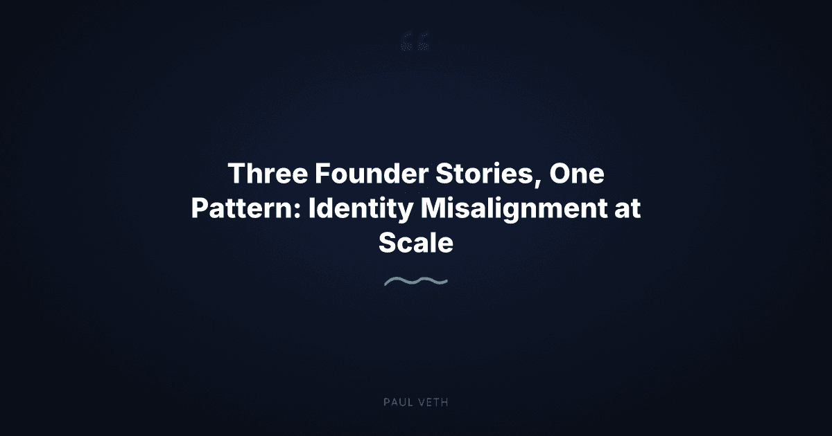 Founders Hitting the Wall: What the Bottleneck Moment Really Tells You
