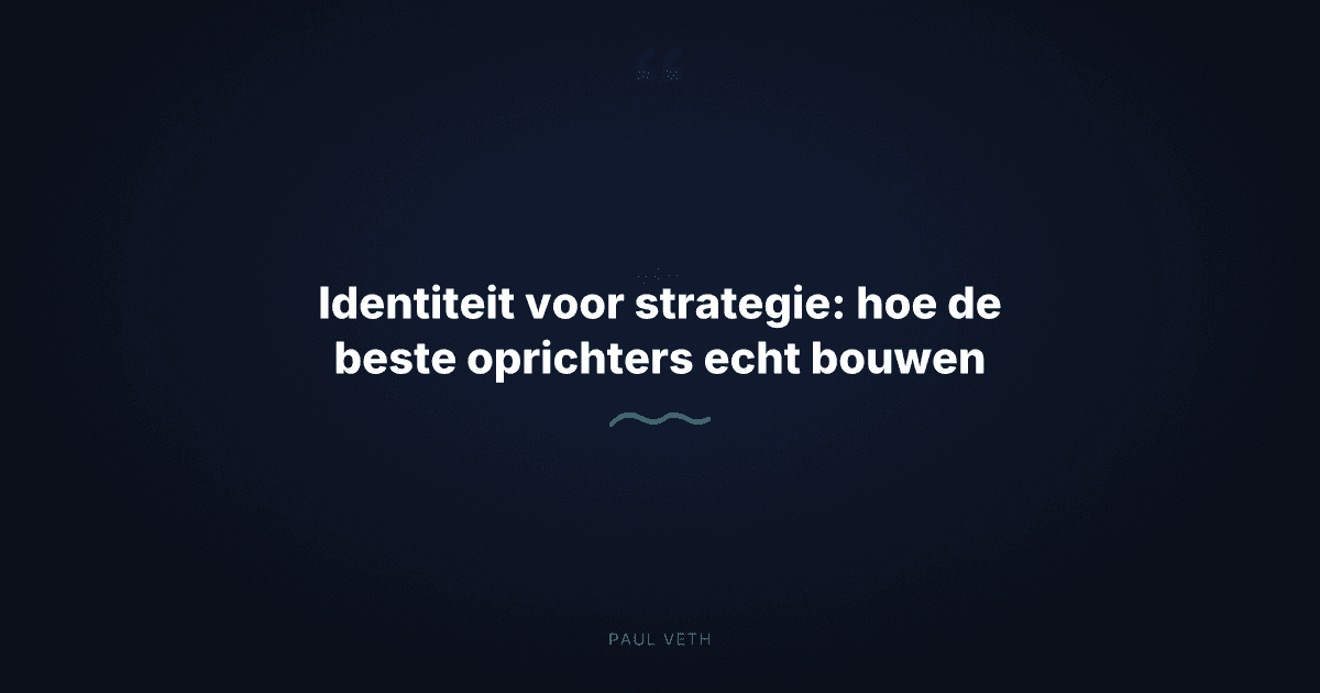 Hoe weet je of je het juiste bedrijf aan het bouwen bent?