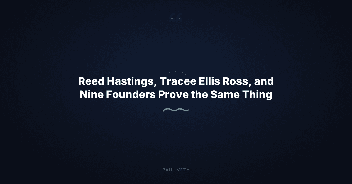 Three Founders, One Pattern: What Identity-Driven Building Looks Like