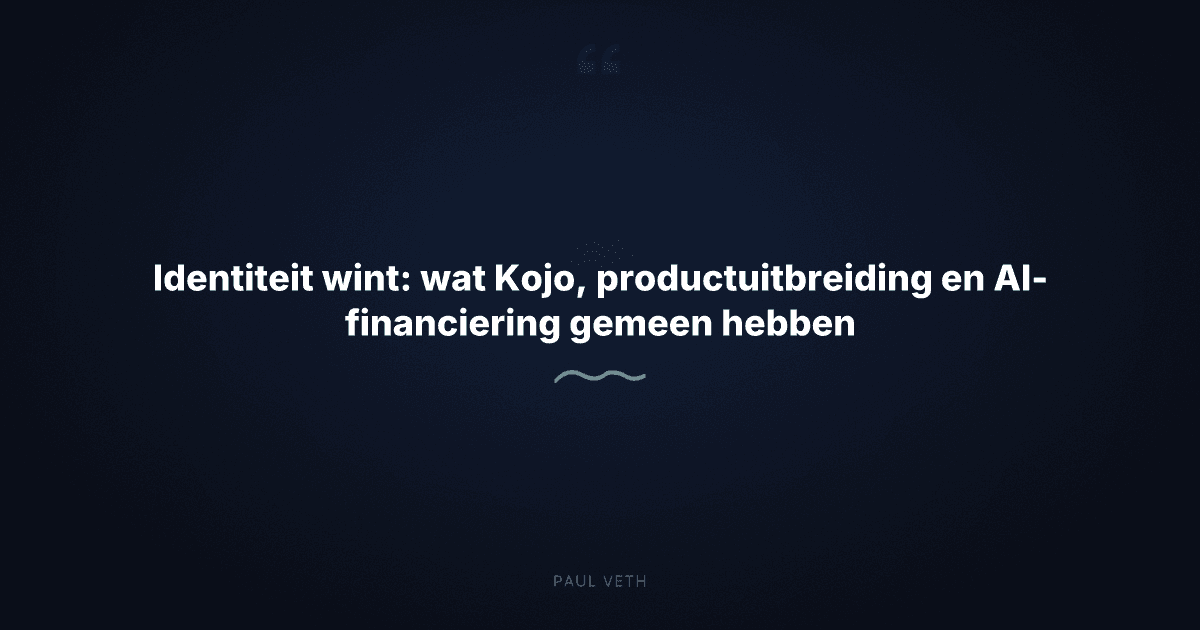 Wie je bent telt zwaarder dan wat je weet: drie ondernemersverhalen die het bewijzen